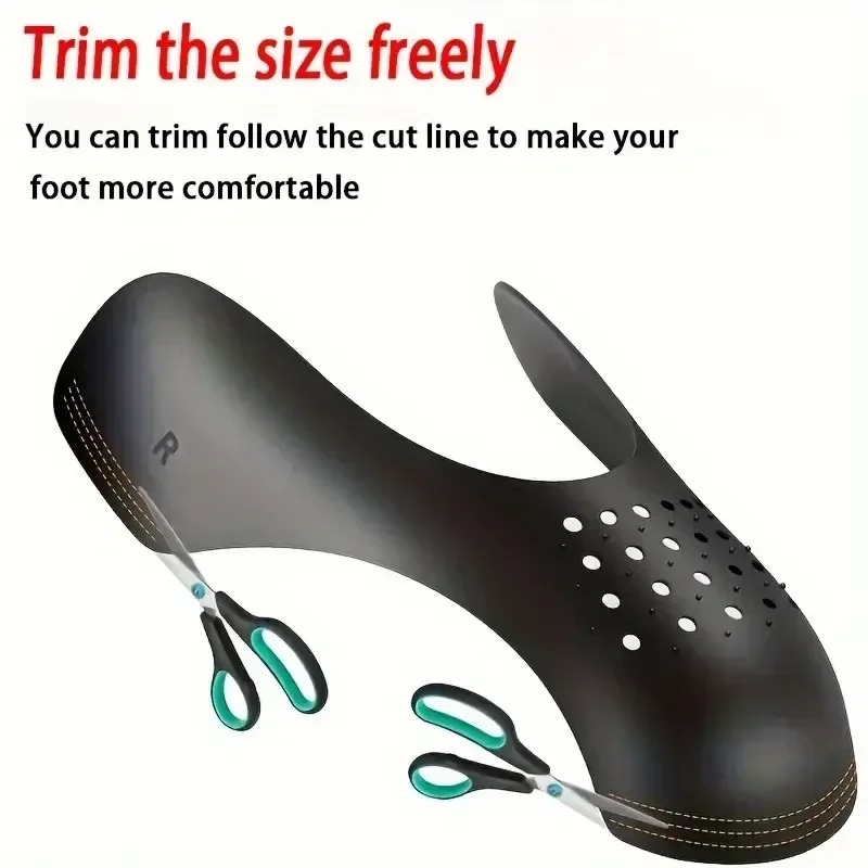 Sneaker Shoe Care Kit - 4 個の抗しわ靴プロテクタースニーカー用つま先キャップ抗しわサポート靴ストレッチャーエクステンダースポーツ保護