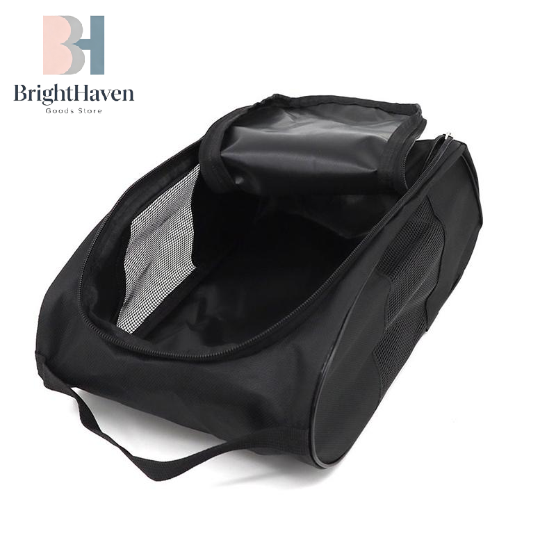 Shoe Bag Dust - アウトドアスポーツシューズバッグ メッシュ通気性 バスケットボール 防水シューズバッグ ポータブルトラベルシューズ収納バッグ 防塵コンパートメント