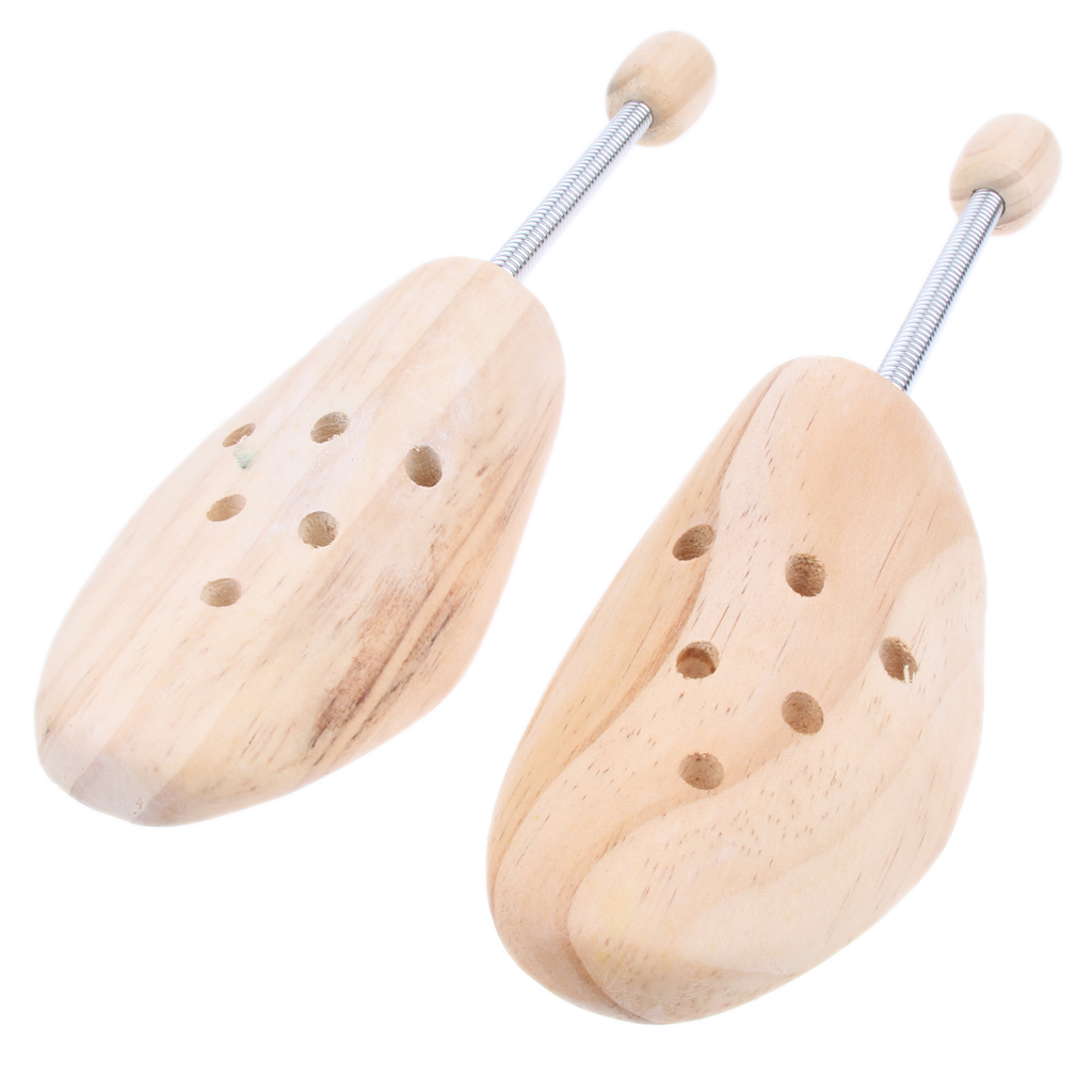 Shoe Tree Cedar - 2pcsメンズレディースシダーウッドシューズツリーストレッチャーシェイパーキーパー