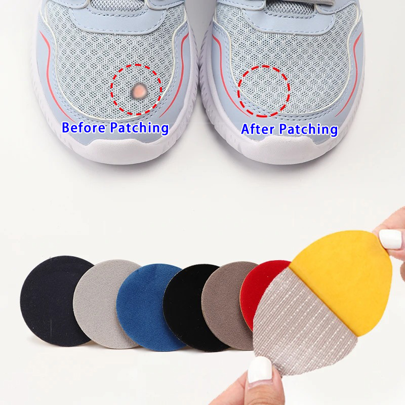 Sneaker Shoe Care Kit - スニーカー修理耐摩耗パッチ靴ステッカーヒールプロテクター粘着パッチ修理フットケアツール製品