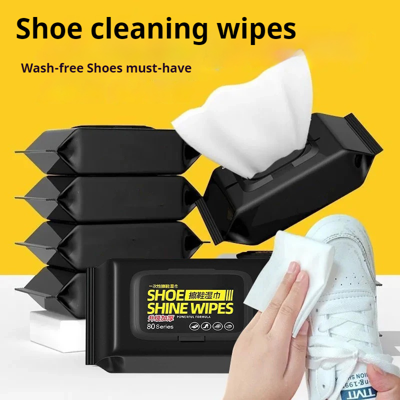Sneaker Care Wipes - 新しい使い捨て靴クリーニングワイプ白いスニーカー靴クリーニングケア汚れ除去クイックウェットワイプ靴ケア用 12/30/80 個