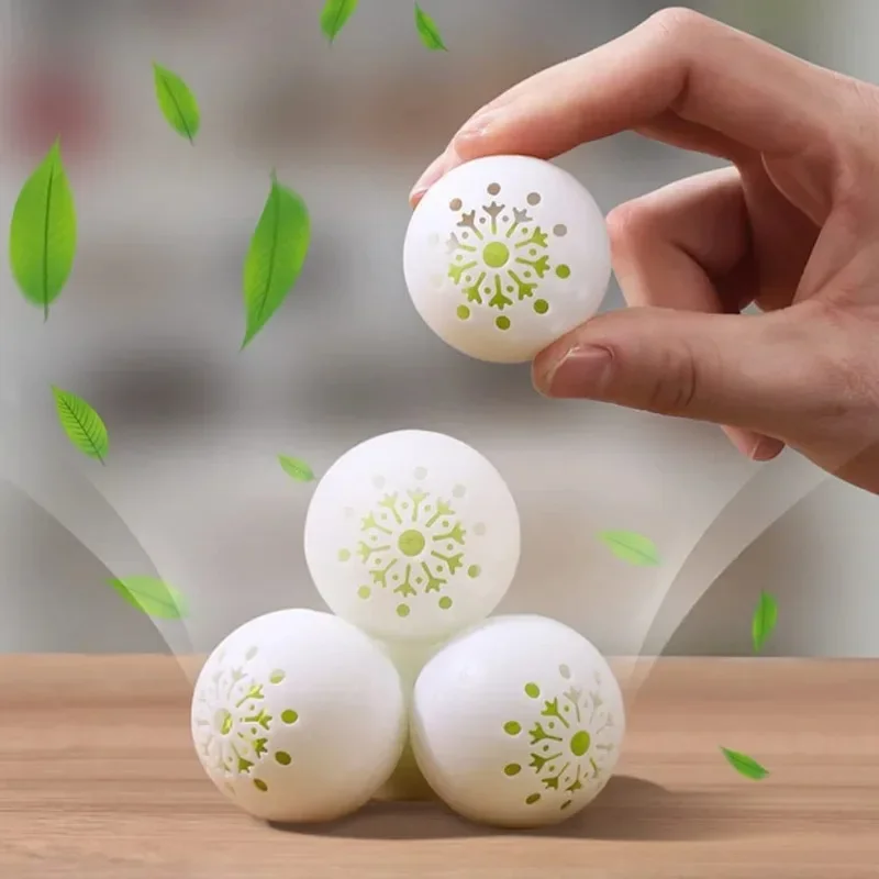 Shoe Deodorizer Ball - 靴用ジャスミン芳香剤、脱臭ボール、靴芳香剤、クローゼット、トイレ脱臭、6ピース/パック