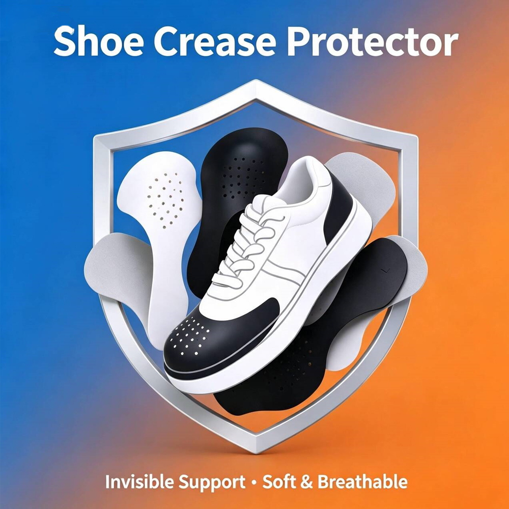Sneaker Shoe Care Kit - スニーカー用5組の折り目防止プロテクター、靴用折り目防止ガード、ヘッドサポート、バスケットボールシューズストレッチャー、ドロップシッピング卸売