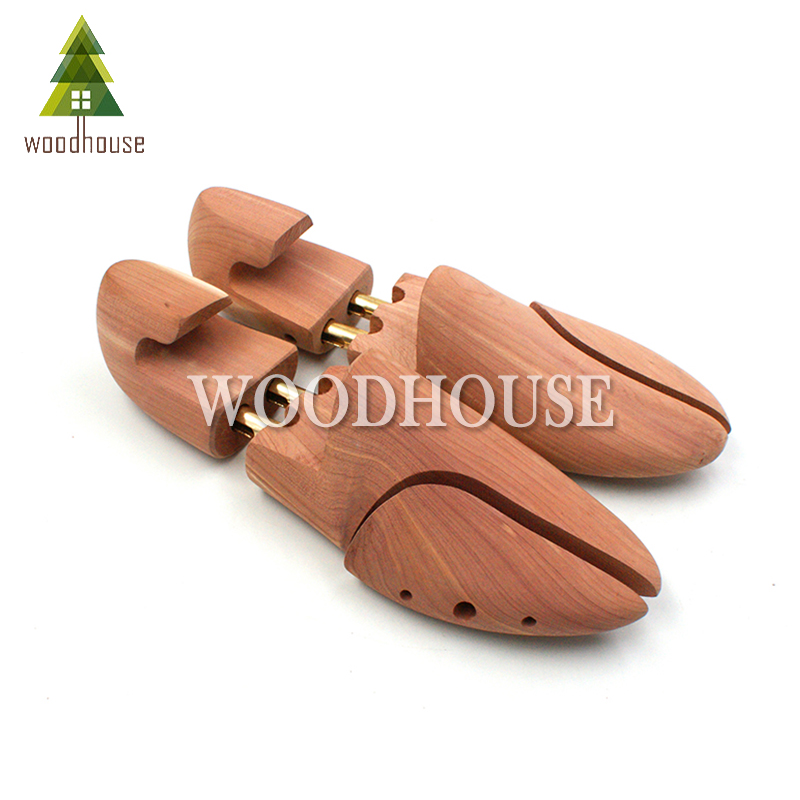 男性と女性のツインチューブシューズツリー、調整可能、赤杉、木 - Shoe Tree Cedar のレビューと価格