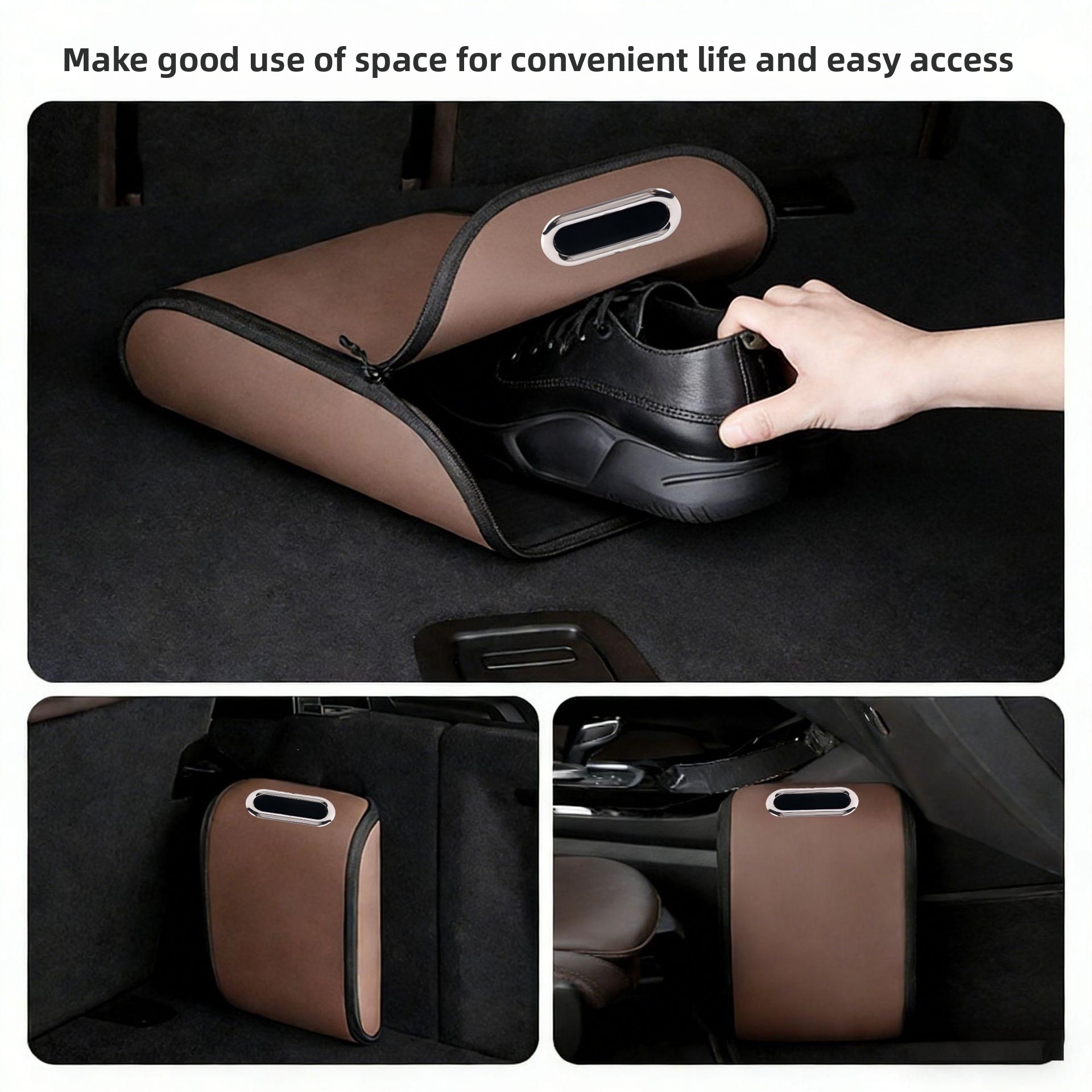 車用靴収納ボックス ポータブル防塵靴オーガナイザー トランク - Shoe Bag Dust のレビューと価格