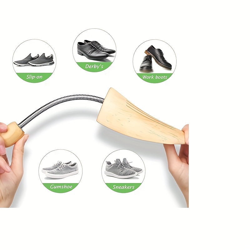 調整可能な杉材シューキーパー2個セット、旅行や日常の保管に最 - Shoe Tree Cedar のレビューと価格