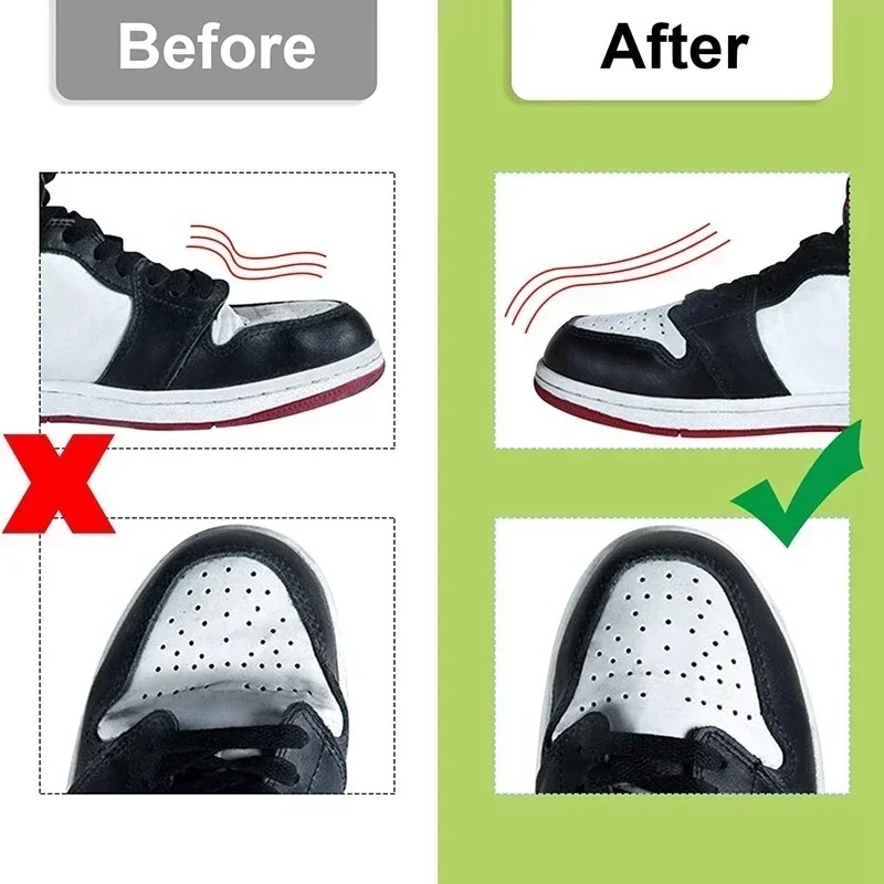 4 個の抗しわ靴プロテクタースニーカー用つま先キャップ抗しわ - Sneaker Shoe Care Kit のレビューと価格