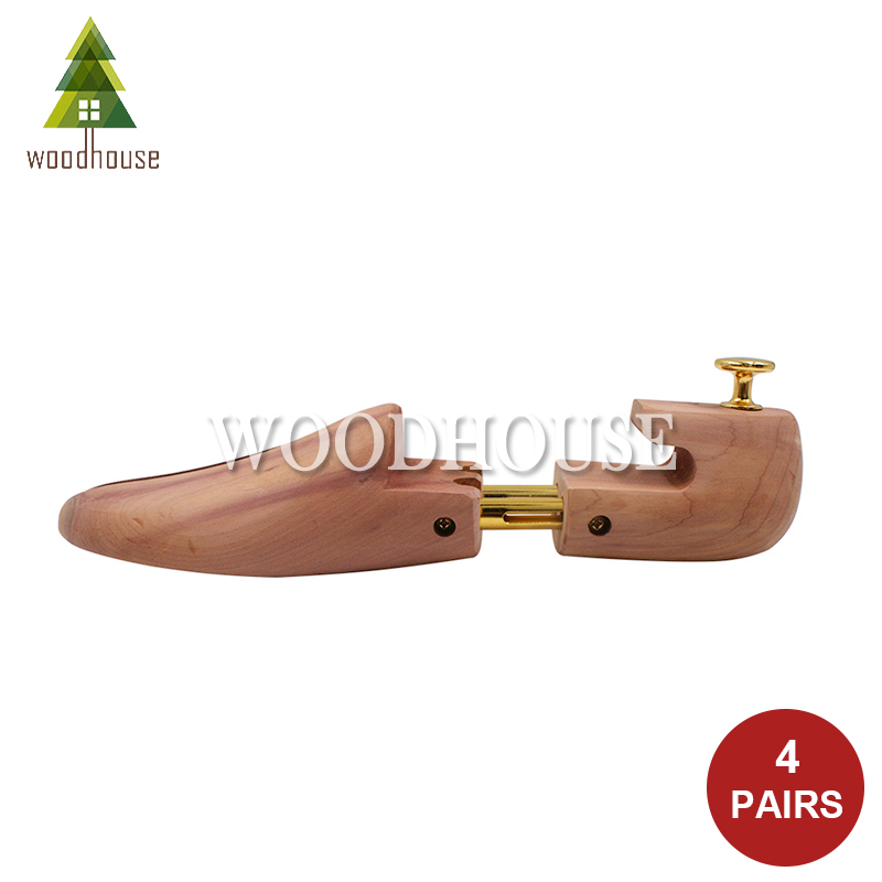 4個パック メンズ＆レディース ツインチューブ 調整可能 レ - Shoe Tree Cedar のレビューと価格
