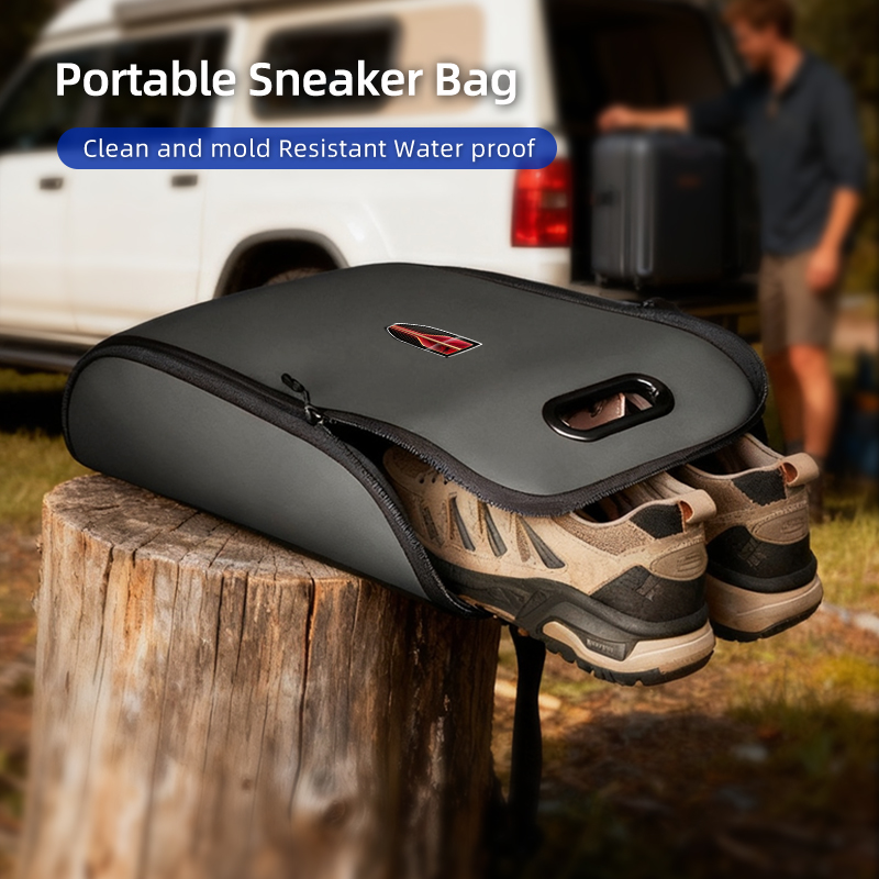 車用スニーカー収納バッグ旅行外出靴収納ツール車アクセサリー紅 - Sneaker Care Box のレビューと価格