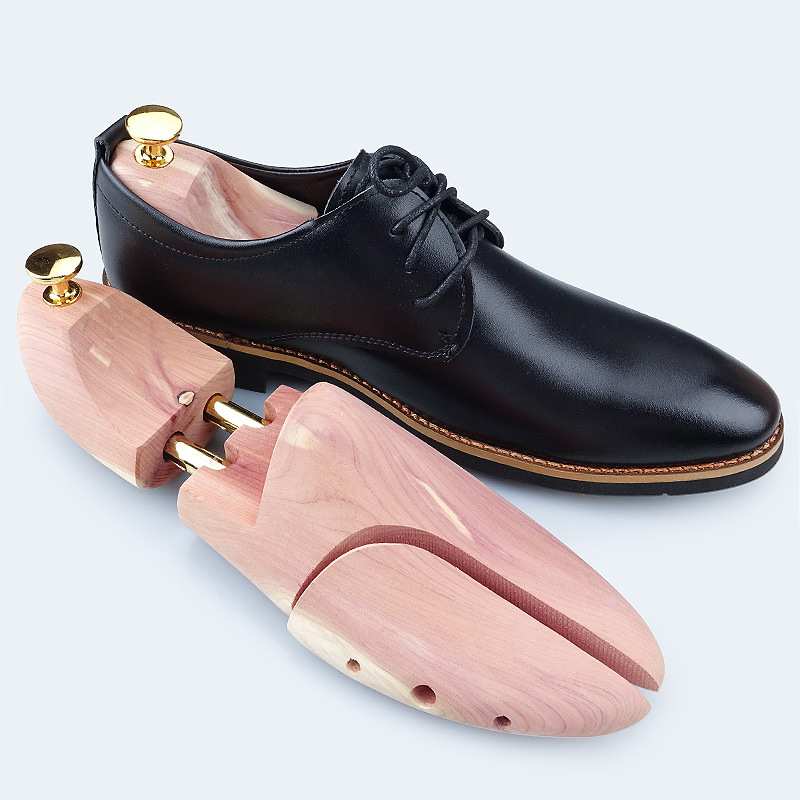 1ペア高品質ツインチューブ赤杉調節可能な靴の男性のと女性のシ - Shoe Tree Cedar のレビューと価格