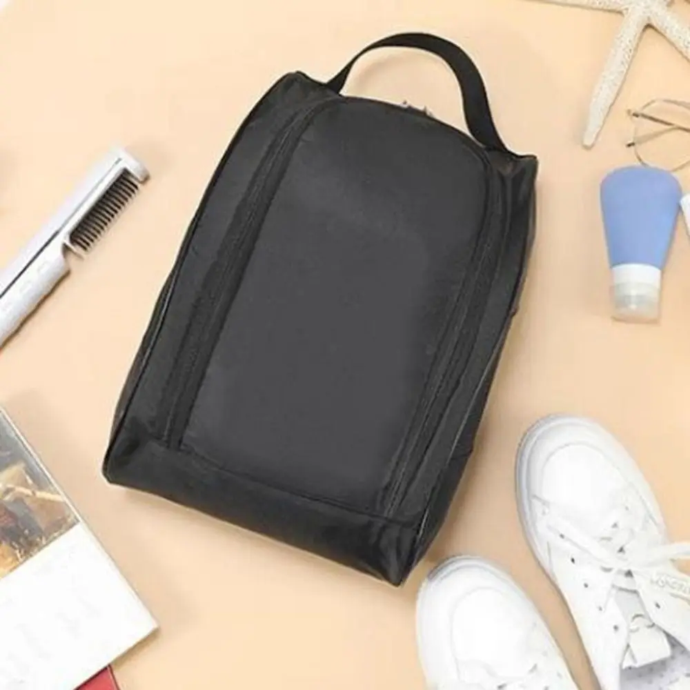 ポータブルゴルフシューズバッグオックスフォード布靴キャリアバ - Shoe Bag Dust のレビューと価格