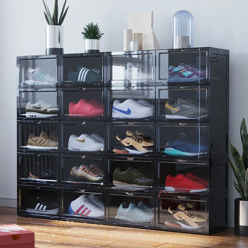 ポータブルアクリルプラスチックディスプレイスニーカーシューズ - Shoe Box Display のレビューと価格