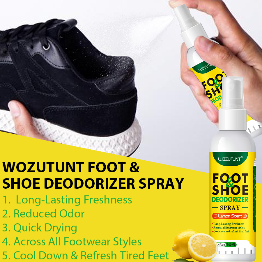 100 ミリリットル足靴消臭スプレーレモン香水足衝撃臭ネメシ - Shoe Deodorizer Ball のレビューと価格