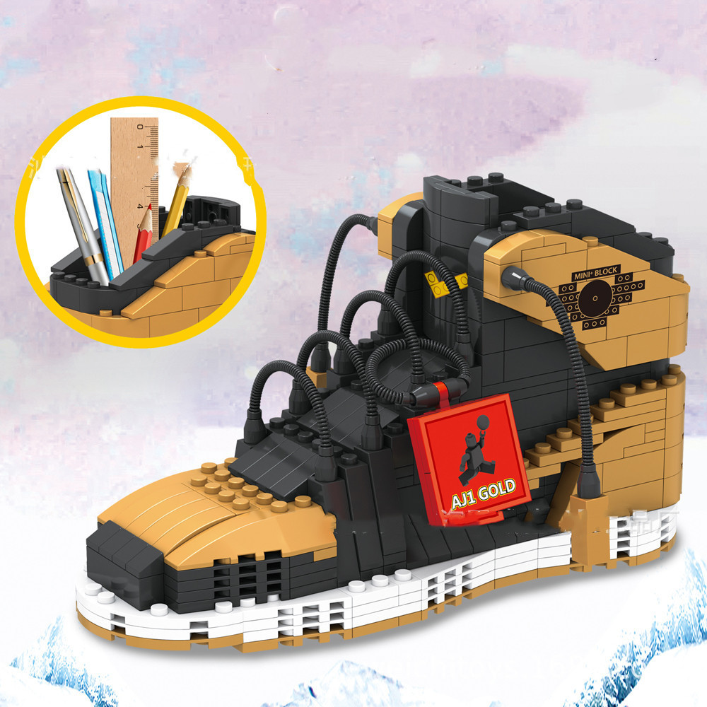 スポーツバスケットボールシューズビルディングブロックスニーカ - Sneaker Care Box のレビューと価格