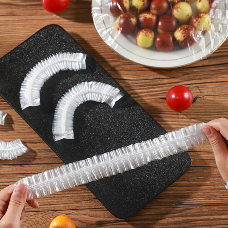 使い捨て食品カバー、伸縮性のあるプラスチックラップ、食品グレ - Shoe Bag Dust のレビューと価格