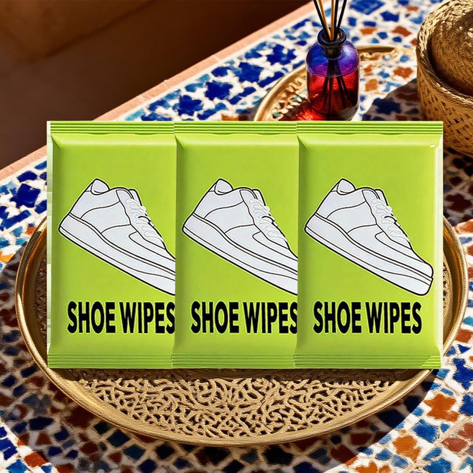 3袋入り シューズクイッククリーンワイプ 携帯用 白靴クリー - Sneaker Care Wipes のレビューと価格