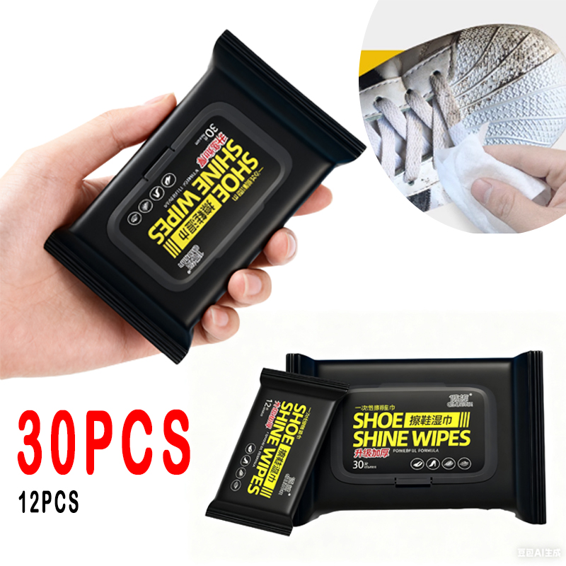 12 個/30 個使い捨て靴クリーニングワイプポータブル白靴 - Sneaker Care Wipes のレビューと価格