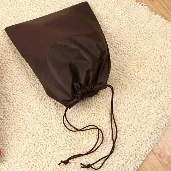 実用的な新しい 10 個家庭用靴ダストカバー不織布防塵巾着収 - Shoe Bag Dust のレビューと価格